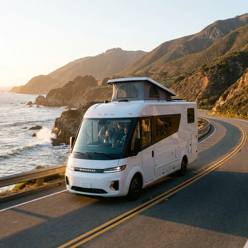 Familia disfrutando de autocaravana - TTCamper Murcia